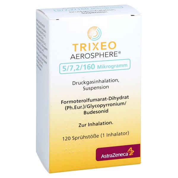 Trixeo Aerosphere 5/7,2/160µg Druckgasinh.120ed 1 St