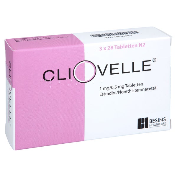 Cliovelle 1 Mg/0,5 Mg Tabletten 3X28 St
