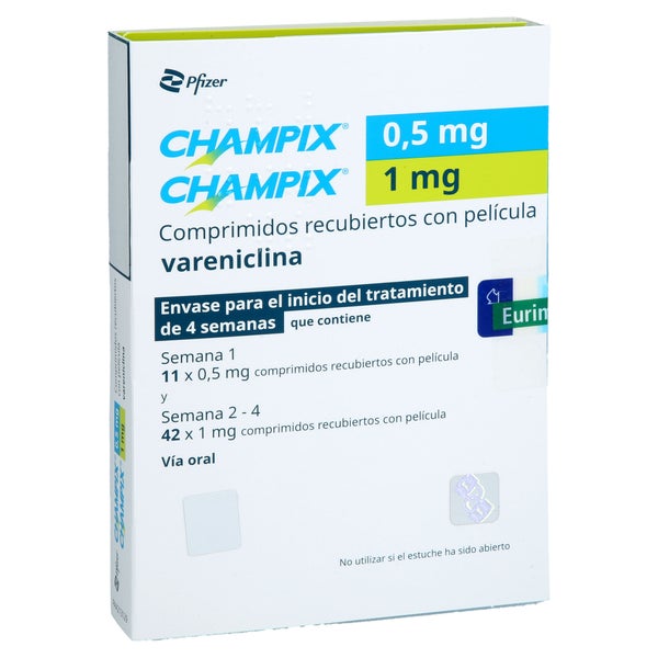 Champix 0,5 Mg/1 Mg Filmtabl.starterpack.4 Wochen 53 St