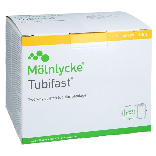 Tubifast 2-way Stretch 10,75 Cmx10 M Gelb 1 St