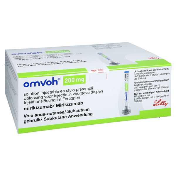 Omvoh 200 Mg Injektionslösung I.e.fertigpen 3 St