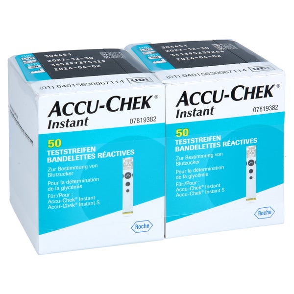 Accu-chek Instant Teststreifen 2X50 St