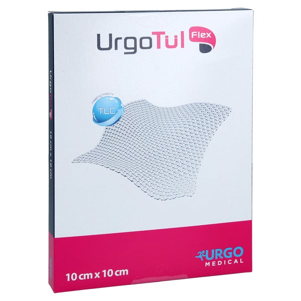 UrgotÜl Flex Wundgaze 10x10 Cm 10 St