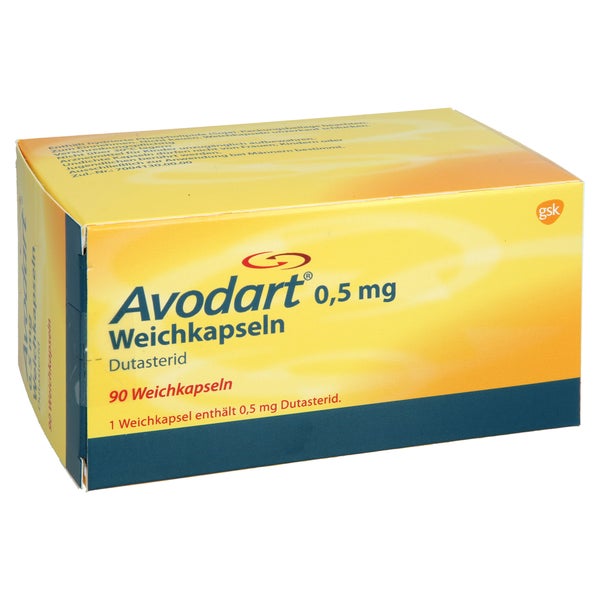 Avodart 0,5 Mg Weichkapseln 90 St
