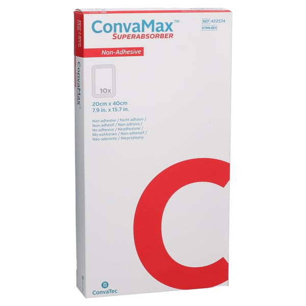 Convamax Superabsorber Nicht Adhäsiv 20x40 Cm 10 St