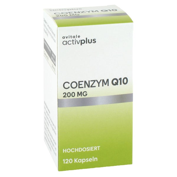 Activplus Coenzym Q10 200 Mg Kapseln 120 St