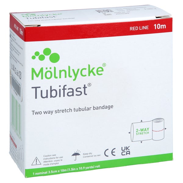 Tubifast 2-way Stretch 3,5 Cmx10 M Rot 1 St