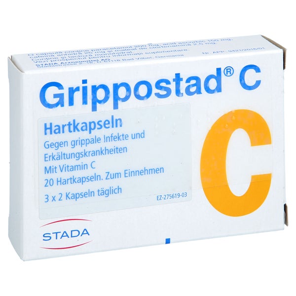 Grippostad C Hartkapseln 20 St