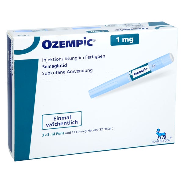 Ozempic 1 Mg Injektionslösung Im Fertigpen 3 St