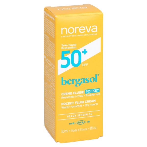 Noreva Bergasol Sonnenfluid Taschenformat Lsf 50+ 30 ml