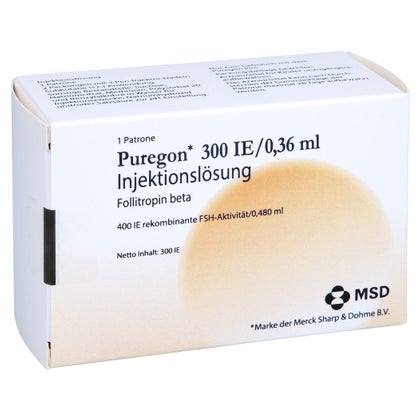 PUREGON 300 I.E./0,36 ml Injekt.-Lsg.i.Pat.+6 Nad. 1 St mit E-Rezept ...