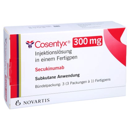 COSENTYX 300 mg Injektionslösung i.e.Fertigpen 3X1 St mit E-Rezept ...