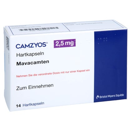 Camzyos 2,5 mg Hartkapseln 14 St mit E-Rezept kaufen | DocMorris