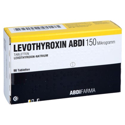 LEVOTHYROXIN Abdi 150 Mikrogramm Tabletten 98 St mit E-Rezept kaufen ...