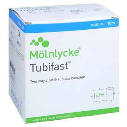 Tubifast&reg; 2-Way Stretch&reg; Blue 7,5 Cm X 1 M 1 M - Redcare