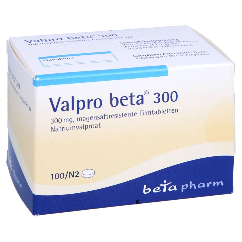 VALPRO BETA 300 magensaftresistente Filmtabletten 100 St mit E-Rezept ...
