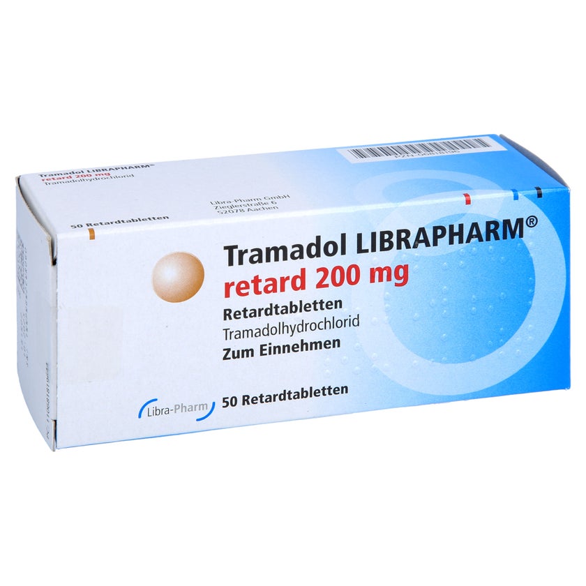 Tramadol Librapharm Retard 200 mg 50 St mit E-Rezept kaufen | DocMorris