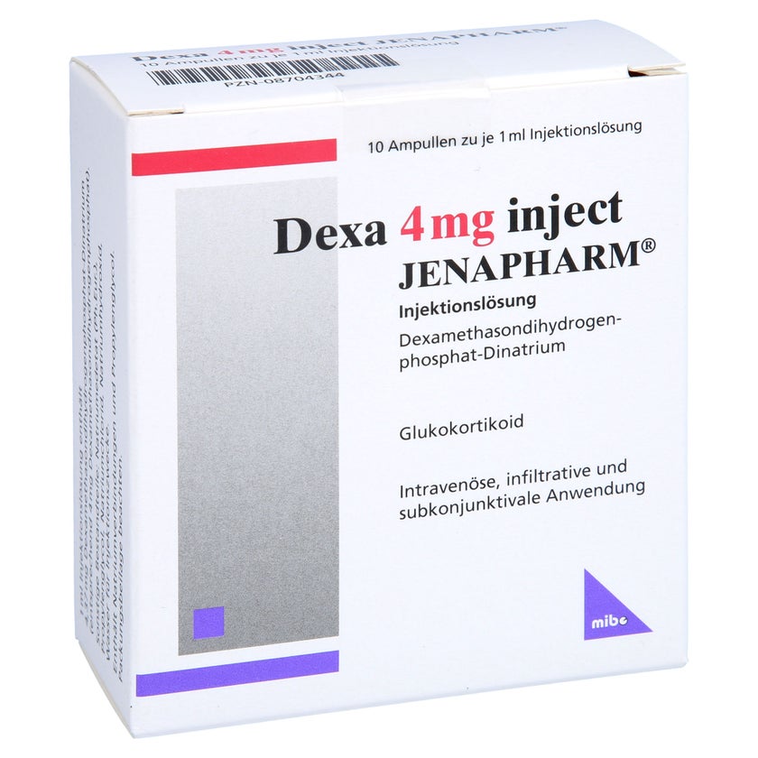 DEXA 4 mg inject Jenapharm Inj.-Lösung Amp. 10X1 ml mit E-Rezept kaufen ...
