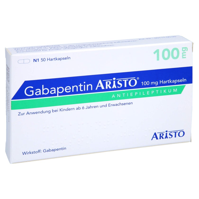 Gabapentin Aristo 100 mg Hartkapseln 50 St