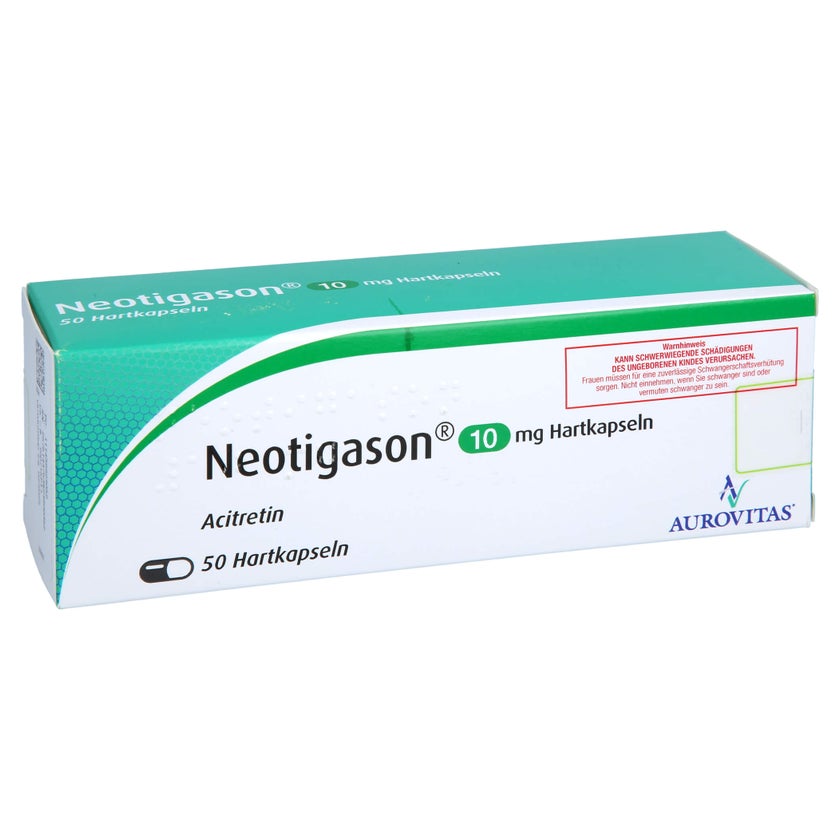 Neotigason Smpc Neotigason 10 mg Hartkapseln 50 St mit E-Rezept kaufen | DocMorris