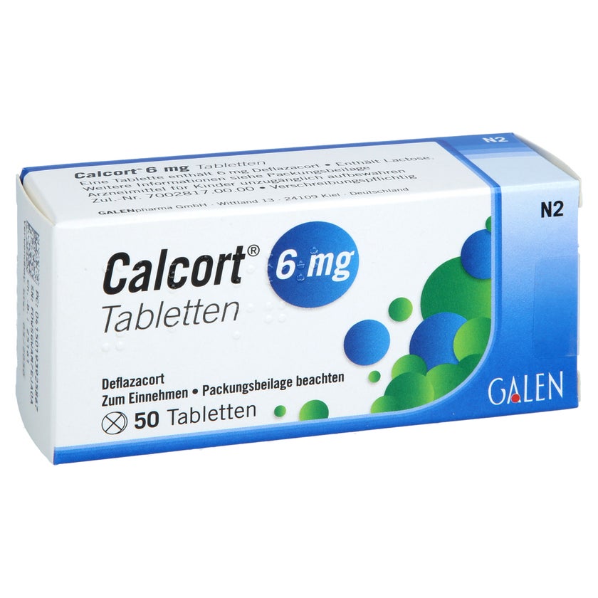 Calcort 6 Mg Tabletten 50 St mit E-Rezept kaufen | DocMorris
