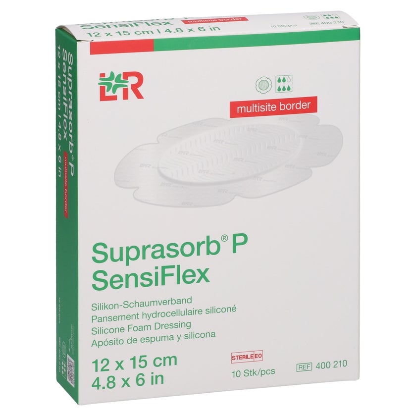 Subrasorb Suprasorb P Sensiflex Multisite Border 12x15cm 10 St online kaufen ...