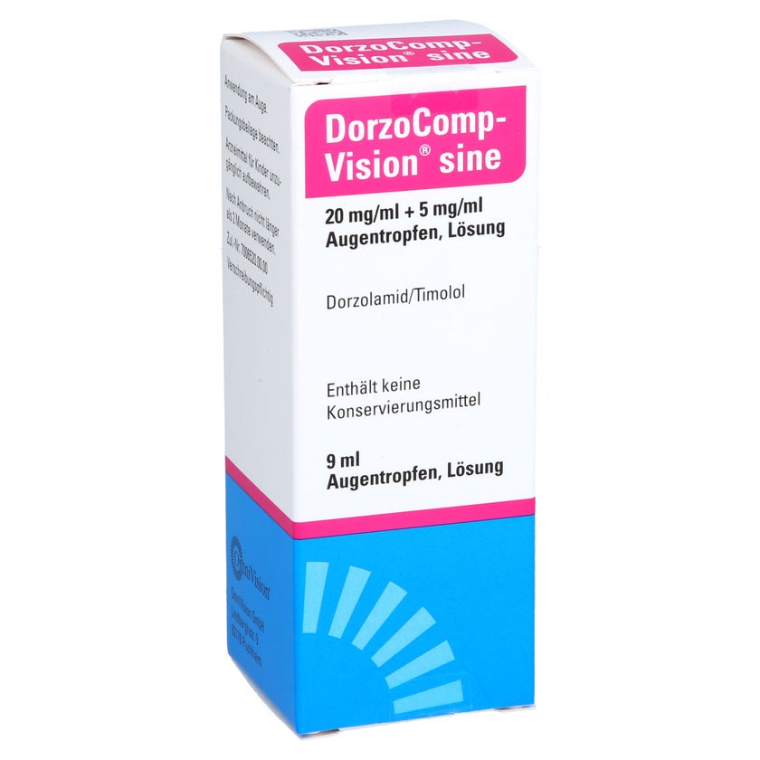 Dorzocomp-vision Sine 20 Mg/ml+5 Mg/ml Augentr. 9 ml mit E-Rezept ...