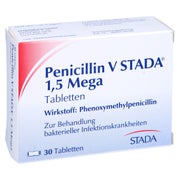 Penicillin V Stada 1,5 Mega Tabletten 30 St
