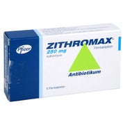 Zithromax 250 mg Filmtabletten 6 St