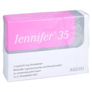 Jennifer 35 2 mg/0,035 mg Filmtabletten 3X21 St