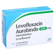 LEVOFLOXACIN Aurobindo 250 mg Filmtabletten 10 St