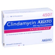 Clindamycin Aristo 450 mg Filmtabletten 12 St