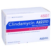 Clindamycin Aristo 450 mg Filmtabletten 30 St