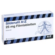 Sildenafil AbZ 25 mg Filmtabletten 4 St