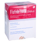 FLUTIDE forte 500 Diskus einzeldos.Plv.z.Inhalat. 2X60 St