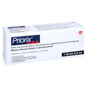 PRIORIX Masern Mumps Röteln P.u.LM H.Inj.L.i.e.FS. 1 St