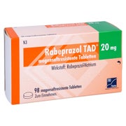 RABEPRAZOL TAD 20 mg magensaftresistente Tabletten 98 St