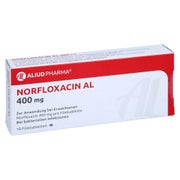 Norfloxacin AL 400 mg Filmtabletten 10 St