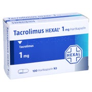 Tacrolimus Hexal 1 mg Hartkapseln 100 St