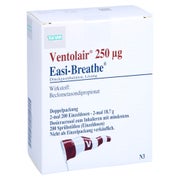 VENTOLAIR 250 µg 200 Hub Easi Breathe Dos.-Aerosol 2 St