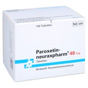 Paroxetin-neuraxpharm 40 mg Tabletten 100 St