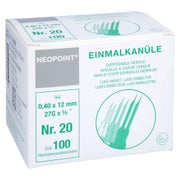 Einmalkanüle Neopoint 27 Gx3/4 0,4x20 mm 100 St