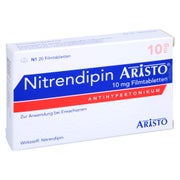Nitrendipin Aristo 10 mg Filmtabletten 20 St