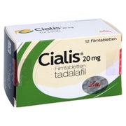 Produktabbildung: Cialis 20 mg Filmtabletten 12 St