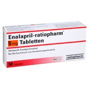 Enalapril-ratiopharm 5 mg Tabletten 50 St