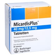 Micardisplus 40 Mg/12,5 mg Tabletten 98 St