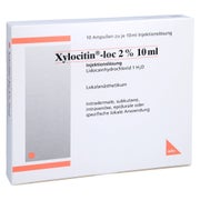 Xylocitin-loc 2% 10 ml Injektionslösung 10X10 ml