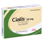 Produktabbildung: Cialis 20 mg Filmtabletten 4 St