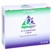 ALPHAGAN 0,2% m/V 2 mg/ml Augentropfen B 3X5 ml