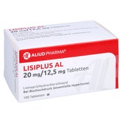 Lisiplus AL 20 mg/12,5 mg Tabletten 100 St